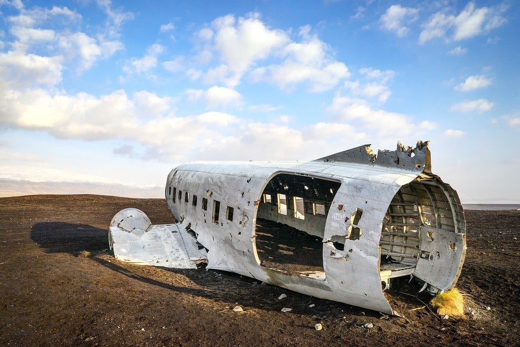 Airplane Crash Iceland