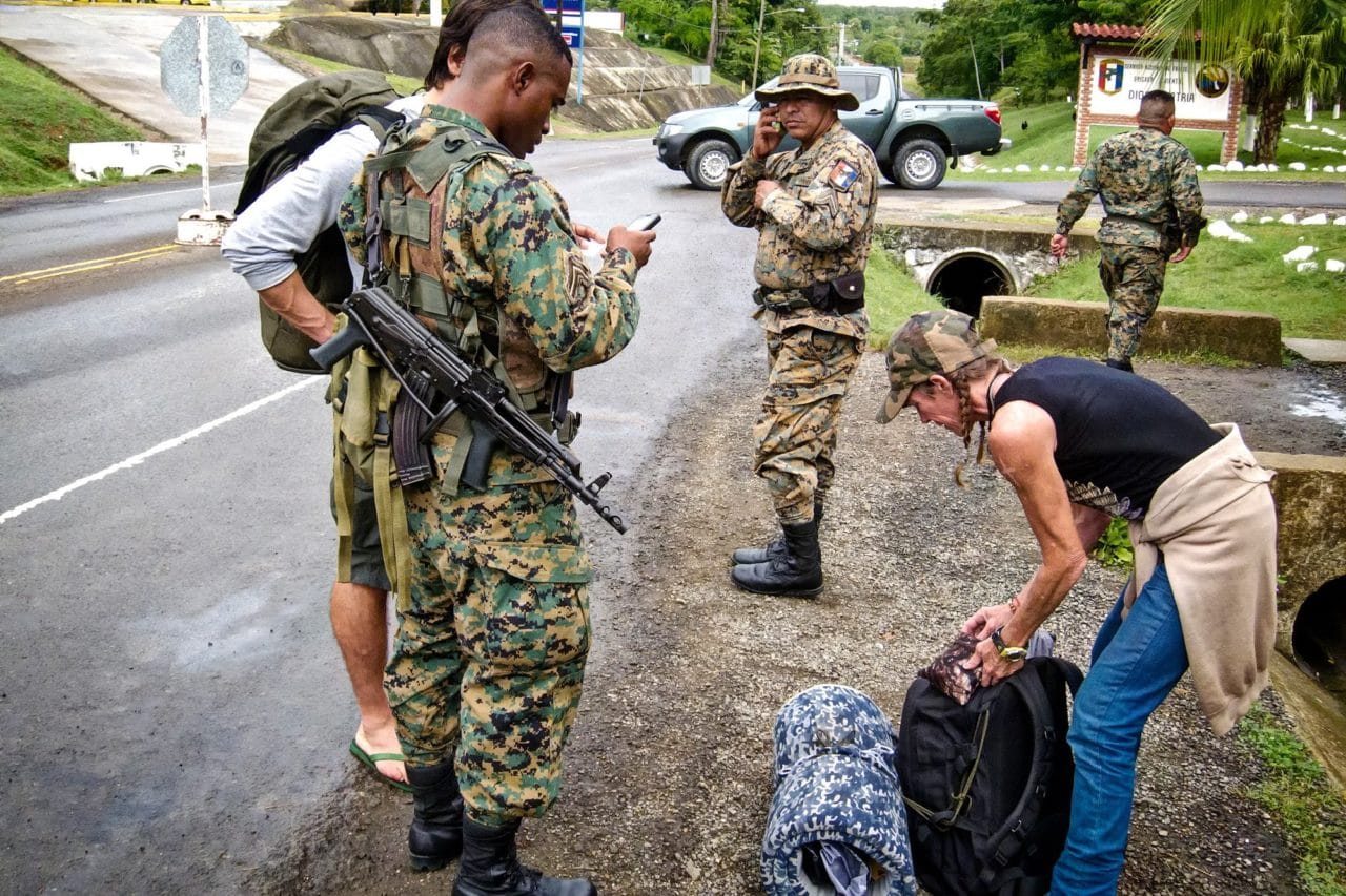 Yaviza Military Checkpoints Panama