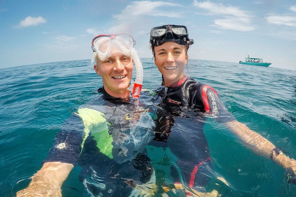 Snorkeling with Whale Sharks
