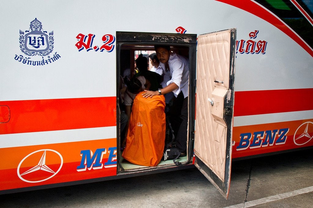 Luggage Class Bus Thailand