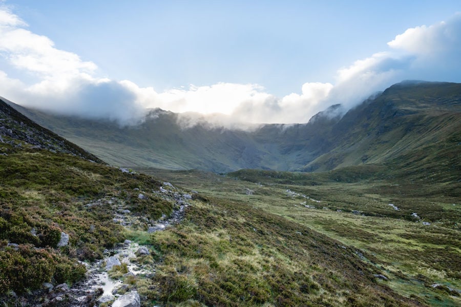 Sunrise over the Macgillycuddy&rsquo;s Reeks