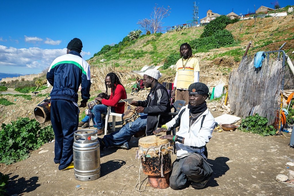 Cave Neighbors From Senegal